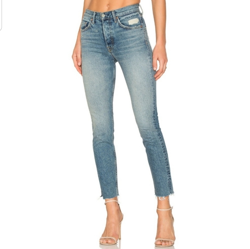 GRLFRND Karolina High Rise Skinny Jeans
